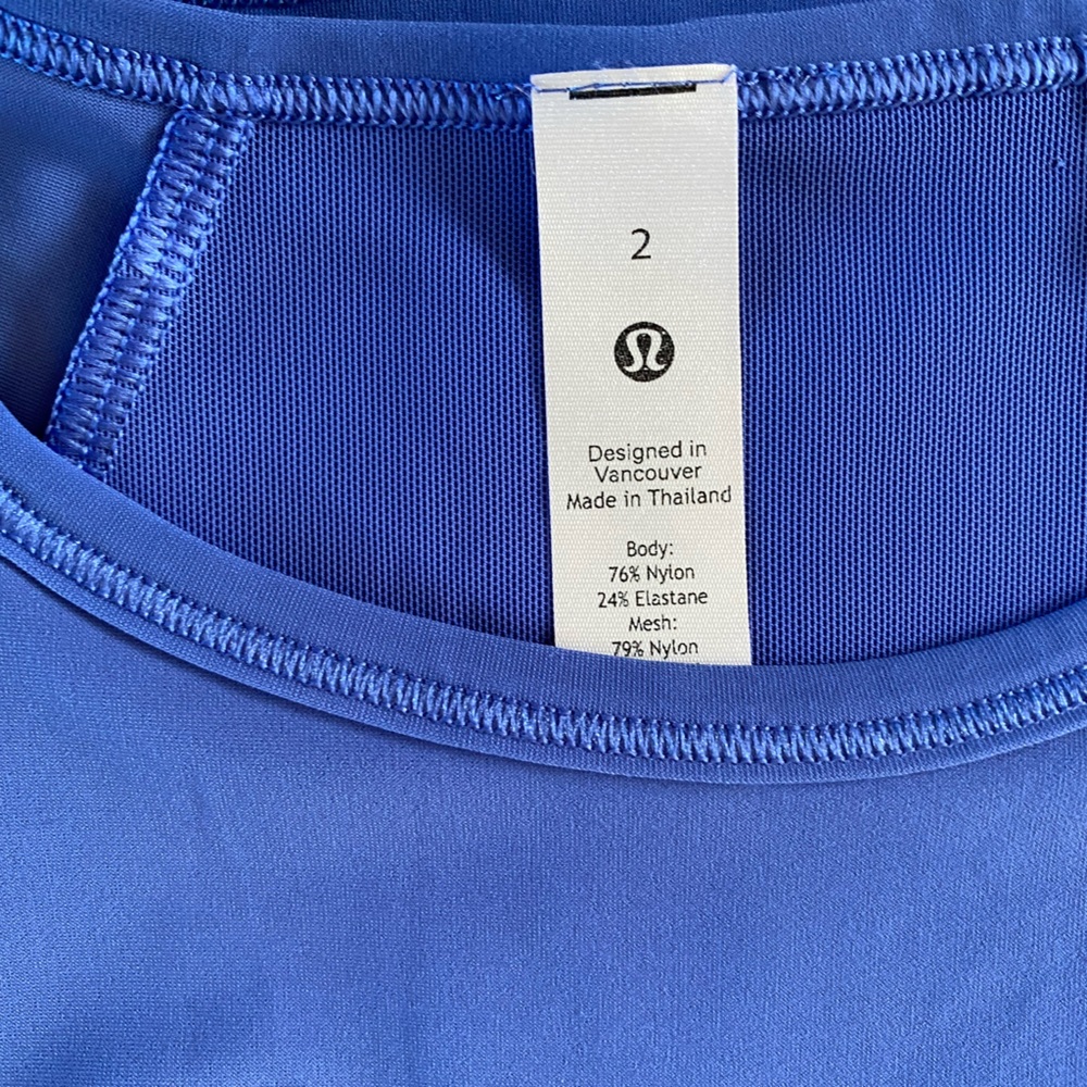 NWOT Lululemon Sculpt Cropped Tank Top
Wild Indigo - Picture 6 of 6